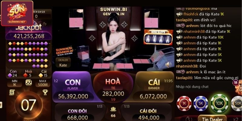 Luật chơi Baccarat Sunwin cơ bản bạn tuân thủ